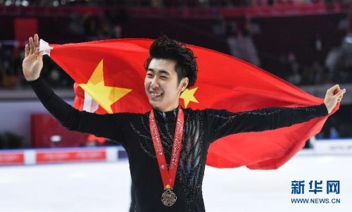 世界花滑大奖赛中国杯隋文静韩聪147.47分夺双人滑冠军