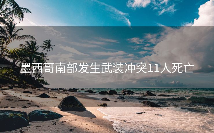 墨西哥南部发生武装冲突11人死亡