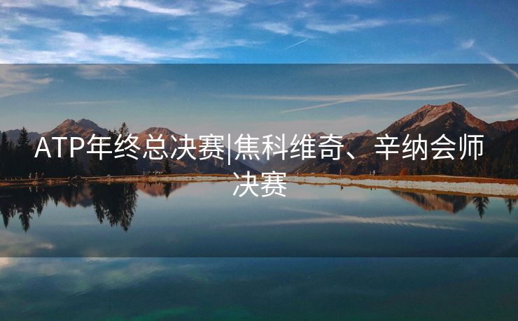 ATP年终总决赛|焦科维奇、辛纳会师决赛
