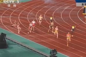 世界田径女子4X100接力：中国队掉棒小组垫底，无缘直通世锦赛