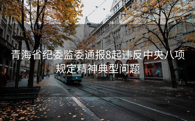 青海省纪委监委通报8起违反中央八项规定精神典型问题