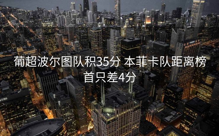 葡超波尔图队积35分 本菲卡队距离榜首只差4分
