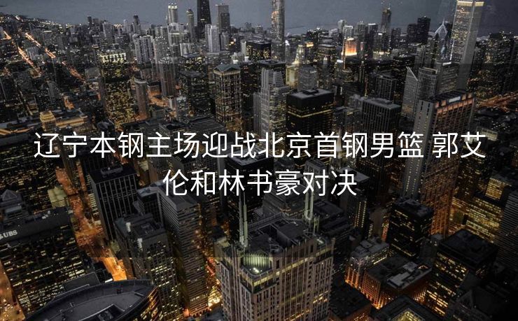 辽宁本钢主场迎战北京首钢男篮 郭艾伦和林书豪对决