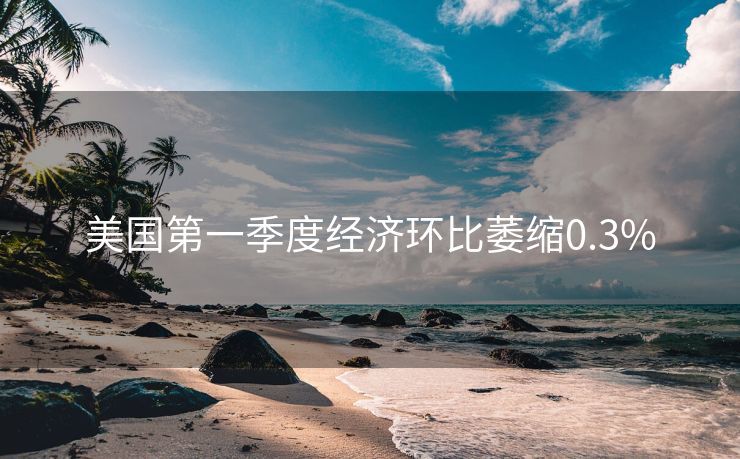 美国第一季度经济环比萎缩0.3%