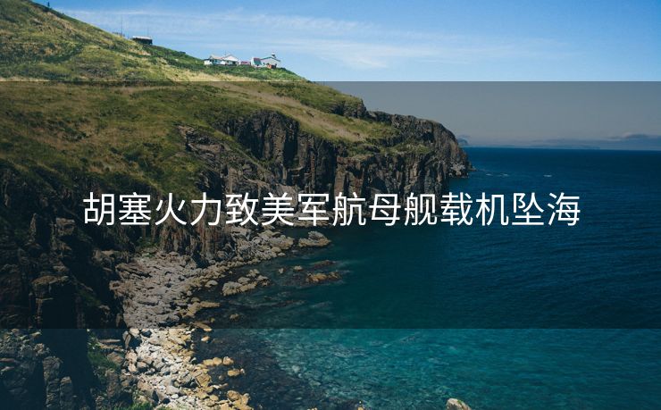 胡塞火力致美军航母舰载机坠海