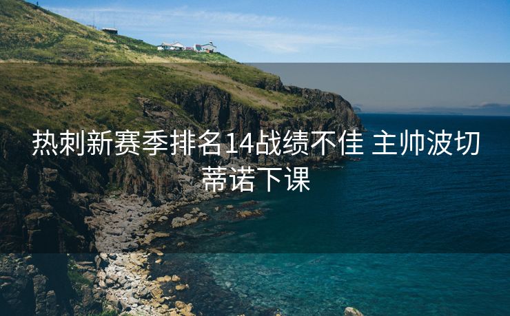 热刺新赛季排名14战绩不佳 主帅波切蒂诺下课