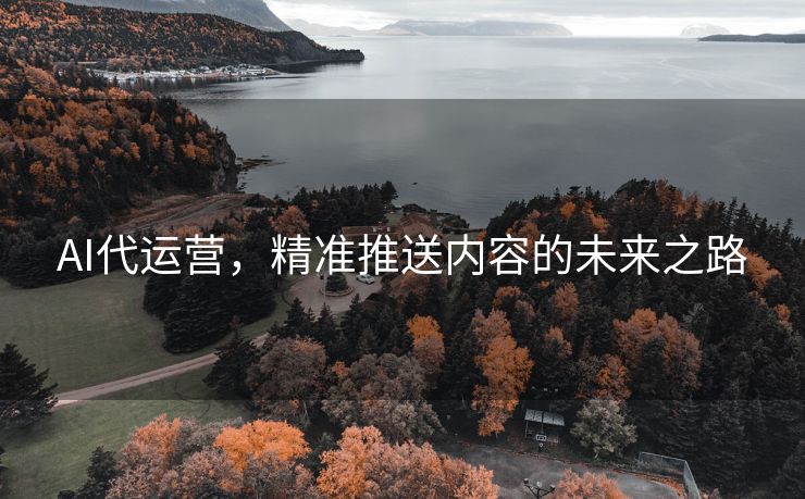 AI代运营，精准推送内容的未来之路
