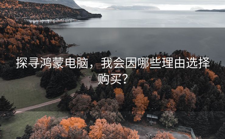 探寻鸿蒙电脑，我会因哪些理由选择购买？