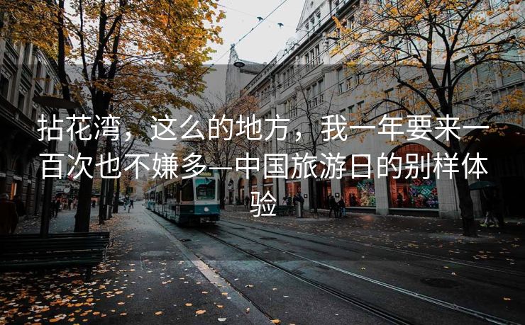 拈花湾，这么的地方，我一年要来一百次也不嫌多—中国旅游日的别样体验